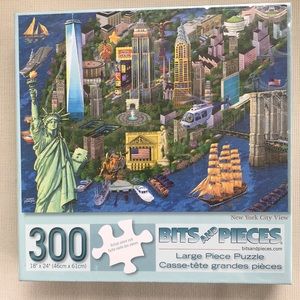 New York City View 300 Piece Puzzle NEW